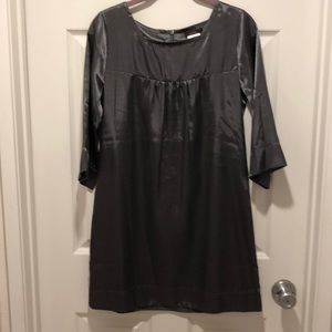 Shimmy silver dress